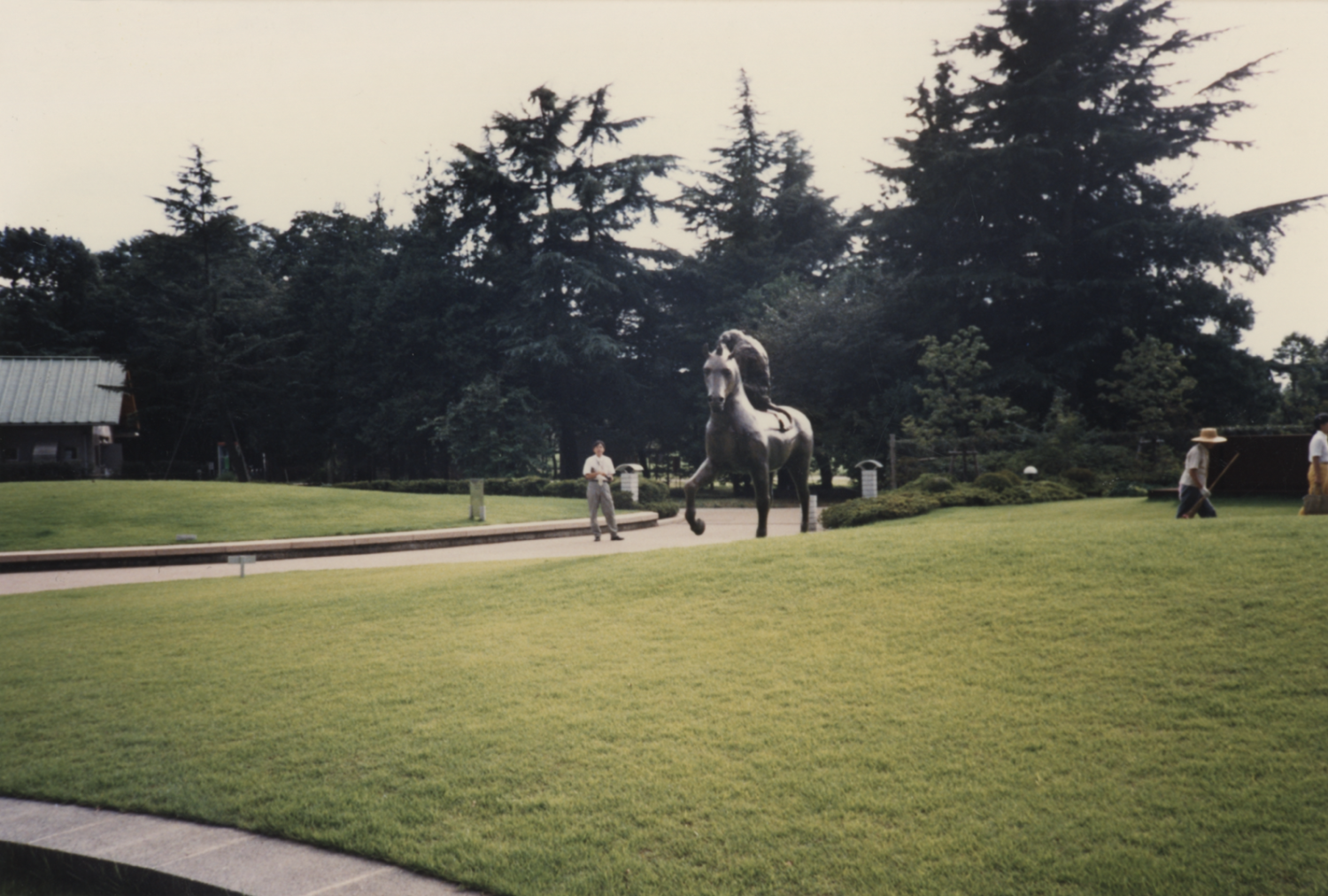 Horse and Cougar, 1984